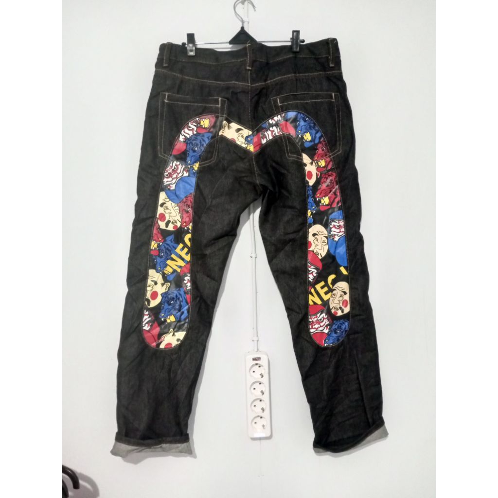 EVISU JEANS BIG LOGO
