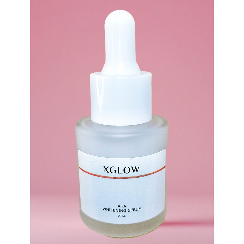 XGlow AHA Whitening Serum 20ml White Glow Mencerahkan Badan With Whitening Skin Booster