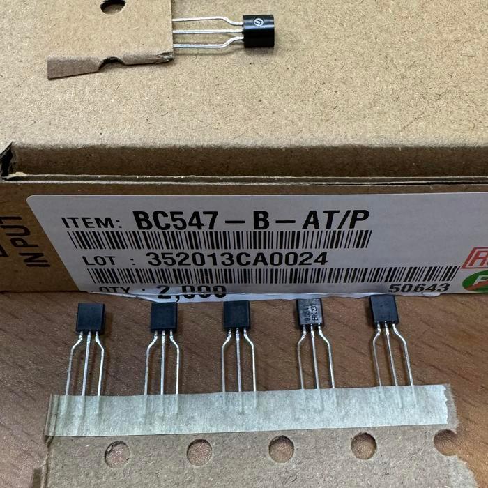 Bc547 kec roll bc547 kec transistor bc547 kec rol bc 547