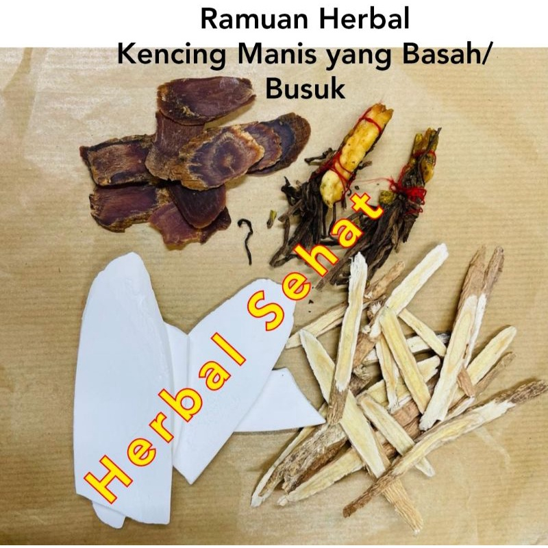 

Ramuan Herbal Kencing Manis Basah dan Kering