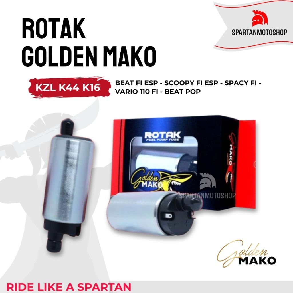Rotak Beat Scoopy Vario 110 Fi Esp Beat Pop Golden Mako Dinamo Fuel Pump KZL K44 K16