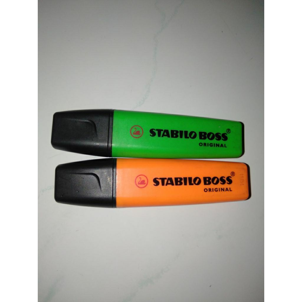 

Preloved Stabilo Boss Original Highlighter