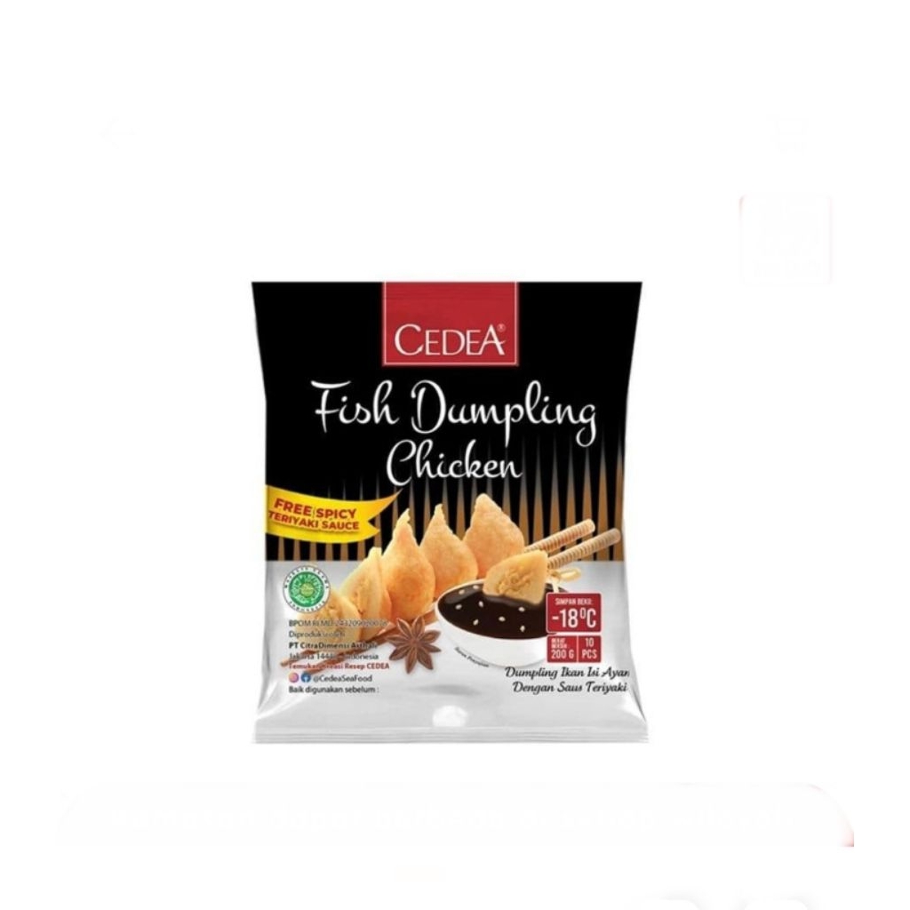 

cedea fish dumpling chicken pack 200 gram