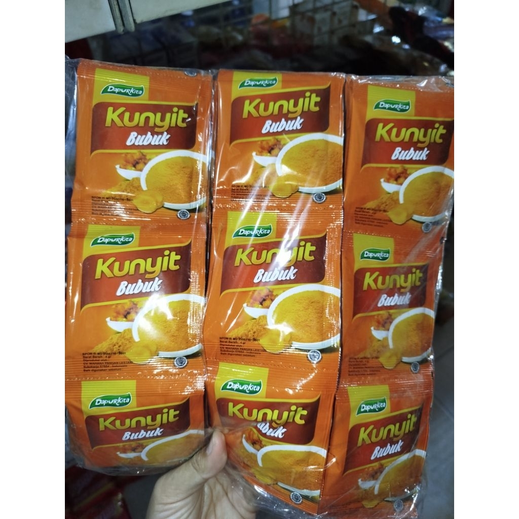 

Bumbu Bubuk DapurKita Kunyit dan Ketumbar 1renceng 12sachet