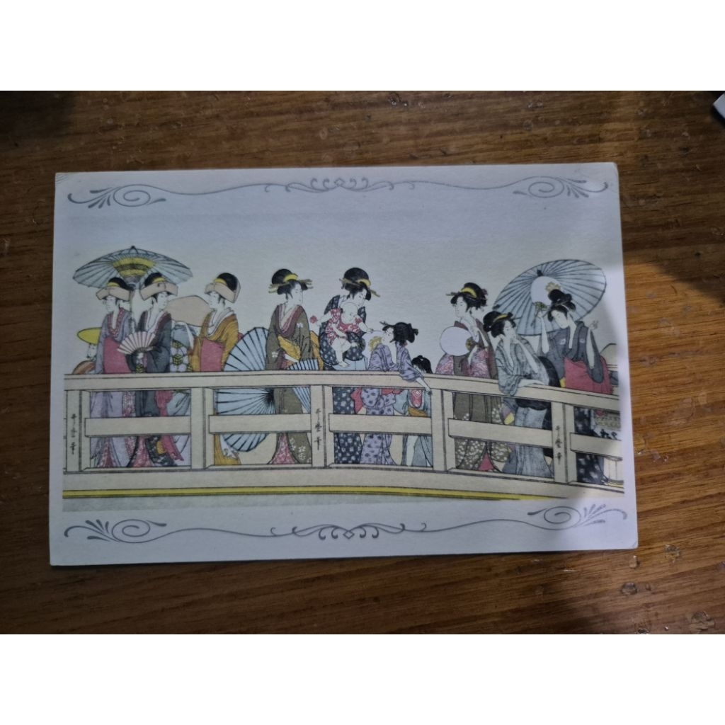 

kartu pos boneka jepang/japan doll postcard