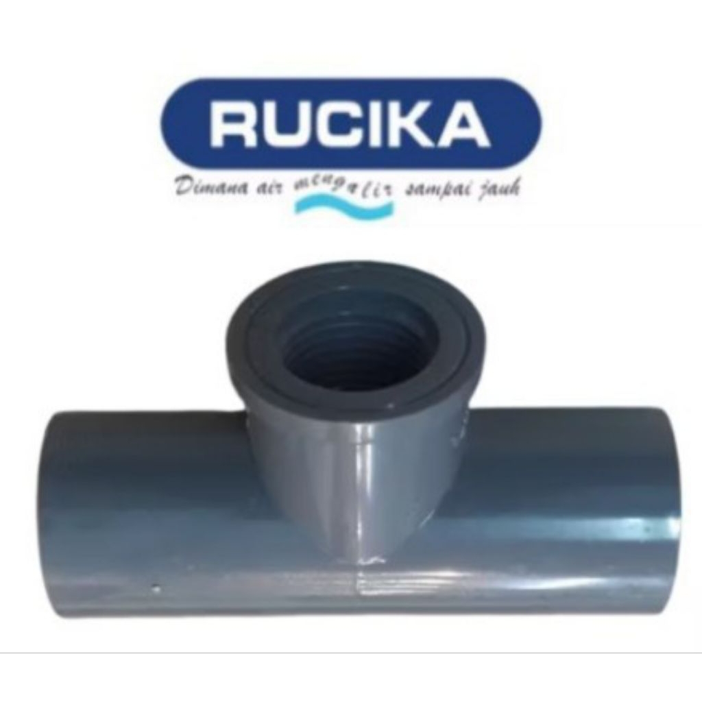 Rucika T Drat Dalam 1/2 Inch