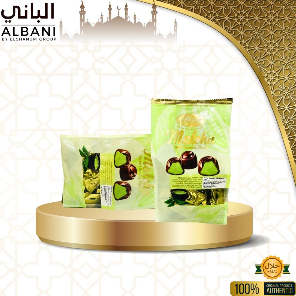

Coklat Alessio Praline Matcha 250 gram - Coklat Isi Matcha - Coklat Asli - Oleh Oleh Haji - COD