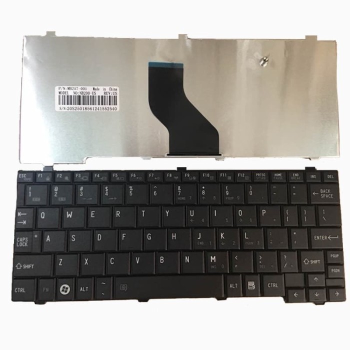 Keyboard Toshiba NB510 NB500 NB505 NB550 NB550D NB520