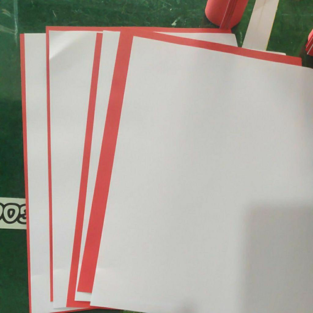 

kertas hvs 5 merah 5 putih