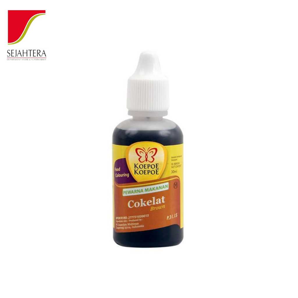 

Koepoe Koepoe Pewarna Coklat 30ML