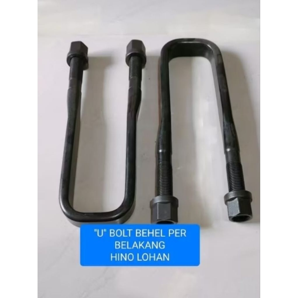 U BOLT/ BEHEL BELAKANG MOBIL HINO- LOHAN