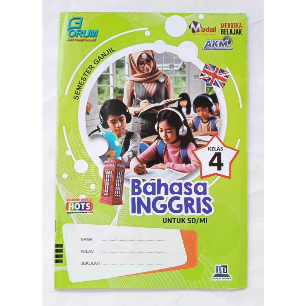 Buku Modul Bahasa Inggris Kelas 4