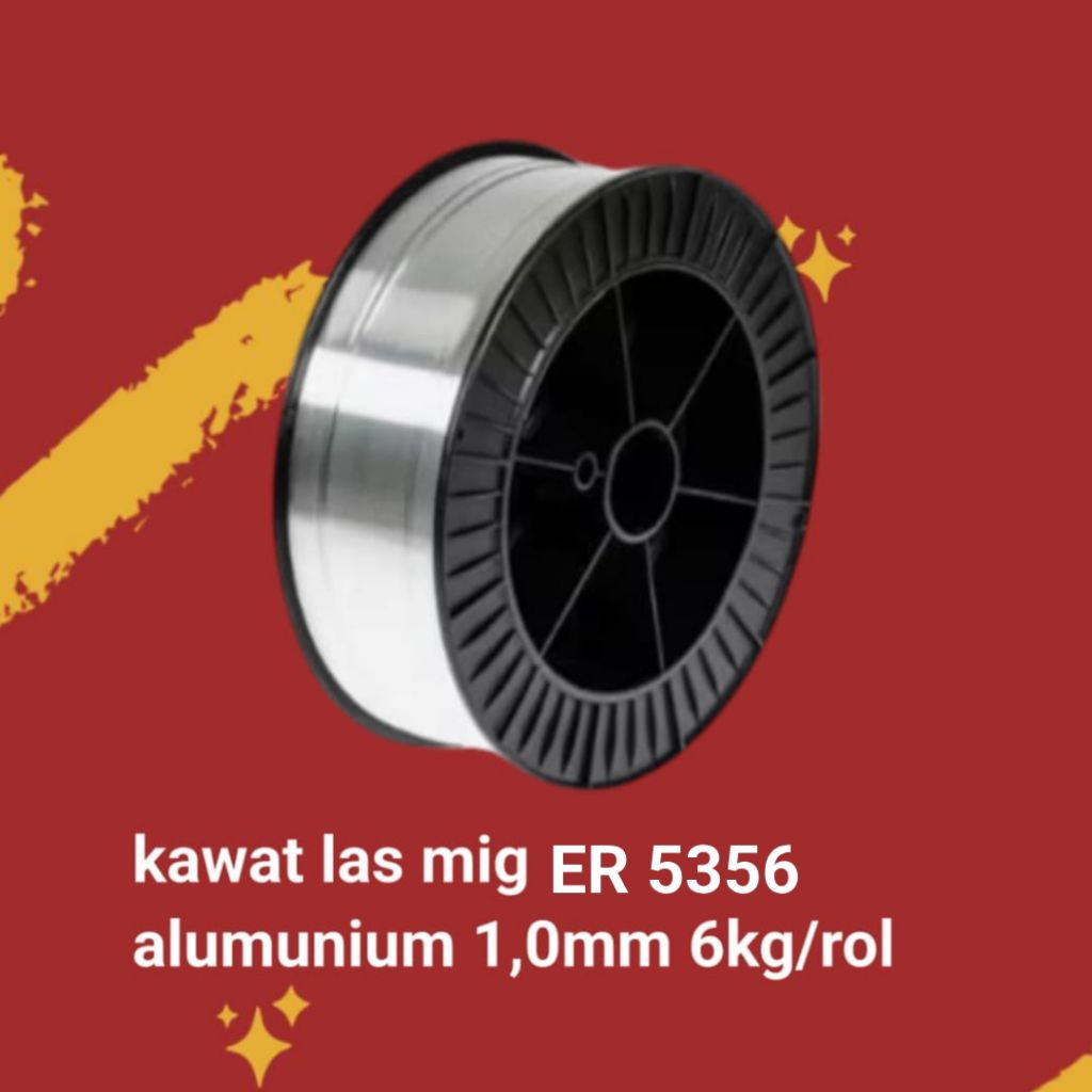 kawat las mig alumunium 5356 1.0mm 6kg