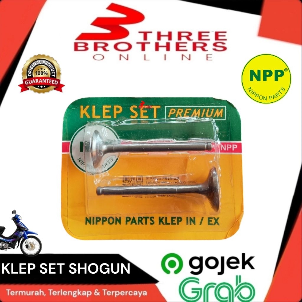 Klep valve set Shogun new 110 shogun kebo npp