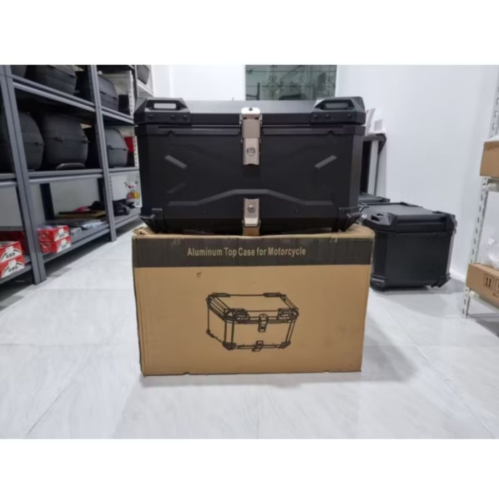 TOP BOX PANNIER ALUMUNIUM UKURAN 65 LITER