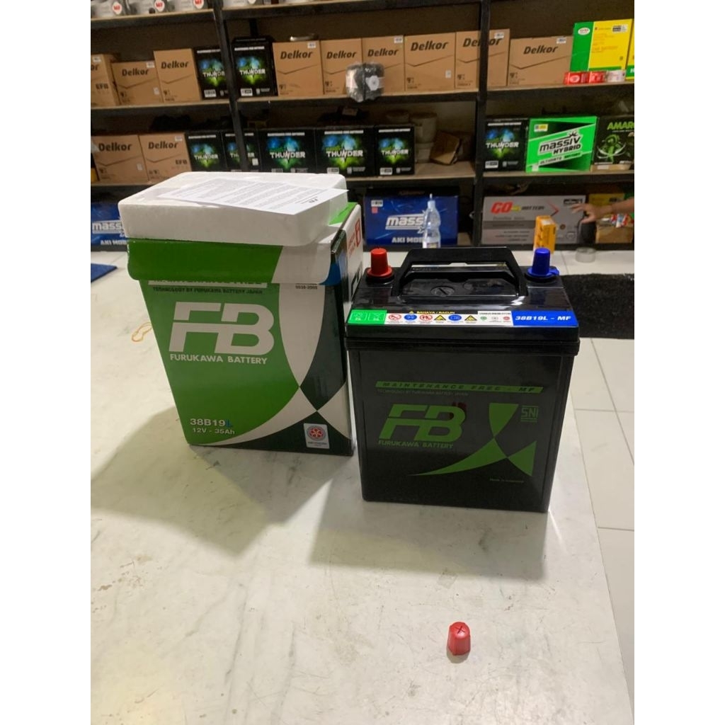 Aki FB MF NS40Z/NS40ZL 35 Ah Ertiga/Brio/Xpander/Avanza/Rush/Calya/Ayla