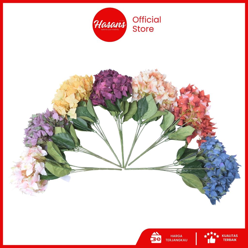 Bunga Seribu Kelopak Artificial / Bunga Seribu Kelopak Palsu / Bunga Seribu Kelopak Plastik / Bunga 