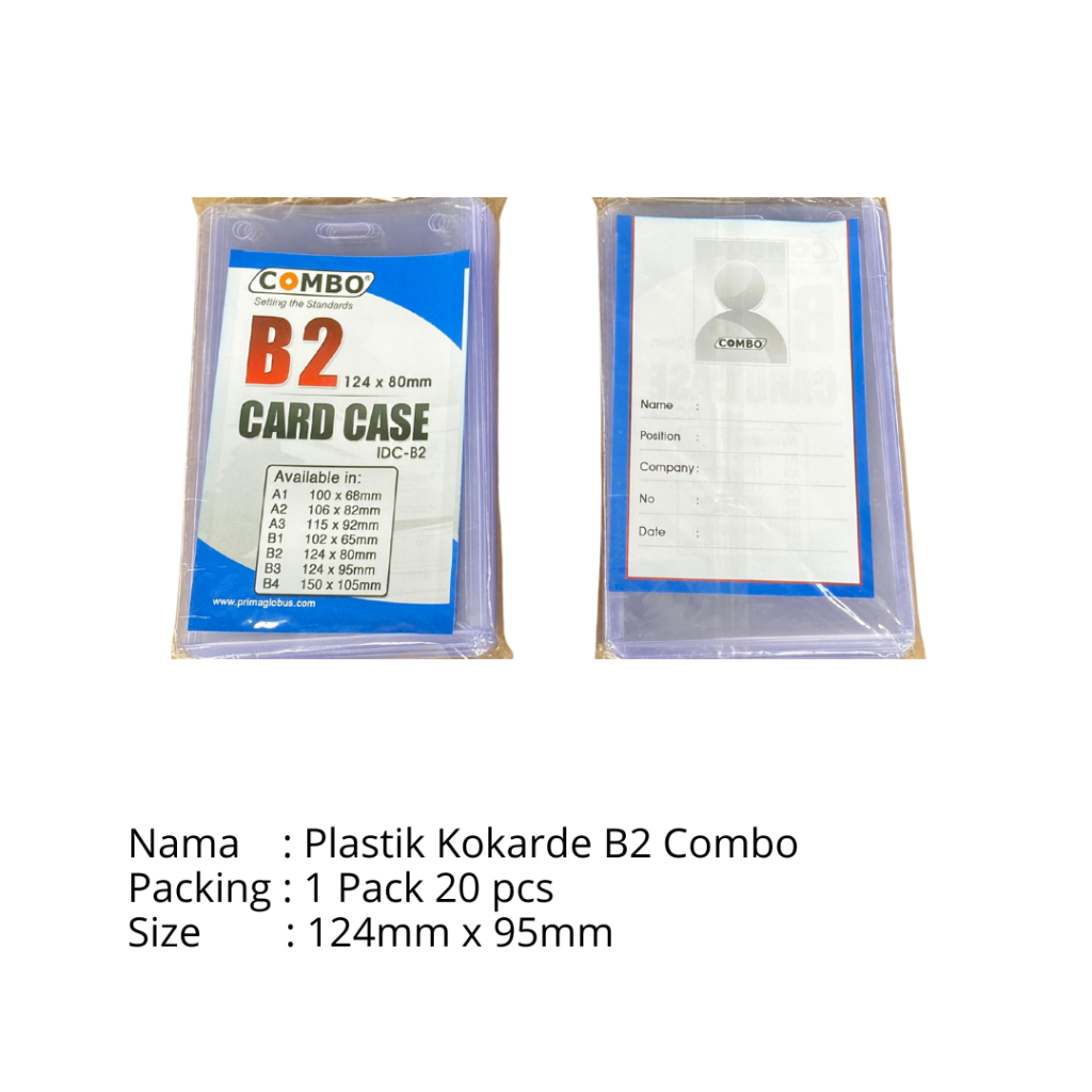 

Plastik Kokarde B2 Combo (1 pack 20 pcs)