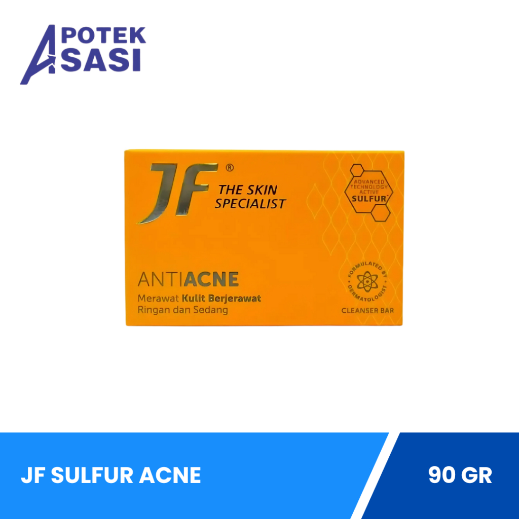 JF Sulfur Antiacne 90 gr - Untuk Merawat Kulit Berjerawat