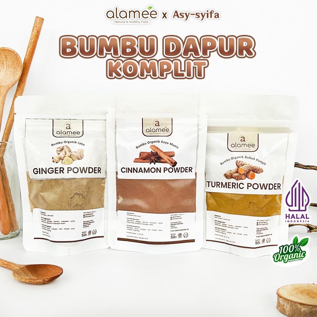 

Bumbu Dapur 50gr Lada Kunyit Jahe Basil Bawang Merah Bombay Cabe Cabai Oregano Parsley Rosemary