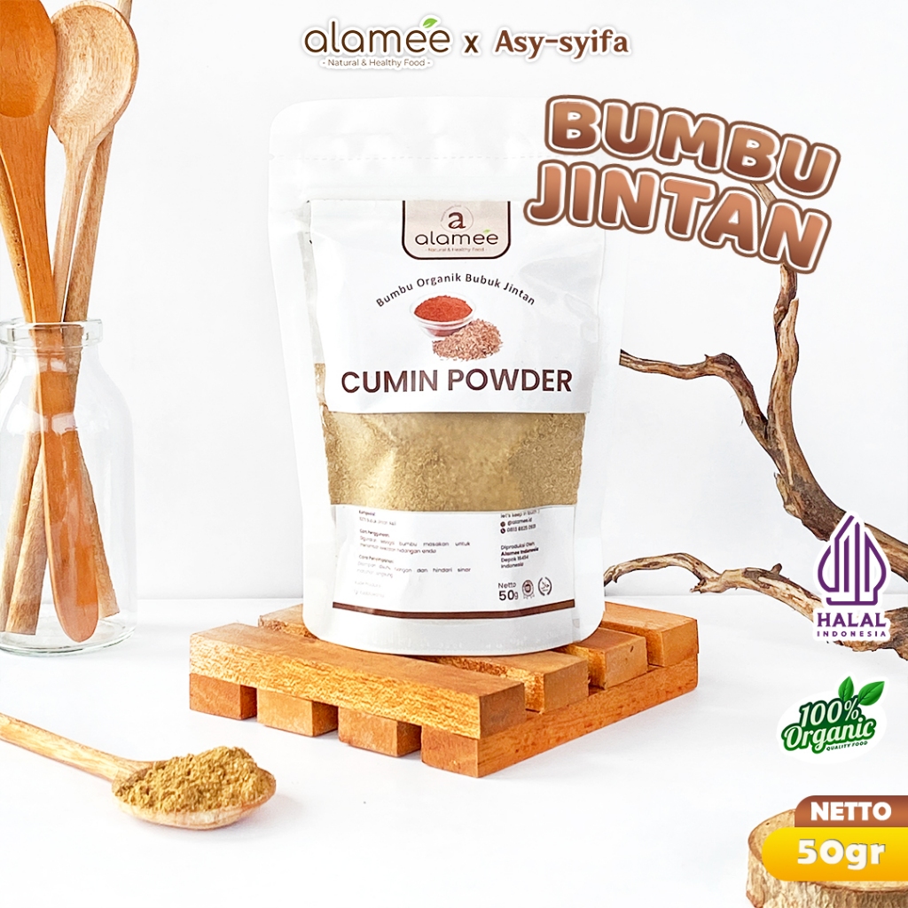 

ALAMEE Bumbu Dapur Jintan Bubuk Cumin Powder Bumbu Dapur Instan Jinten Ground Caraway Rempah Masak