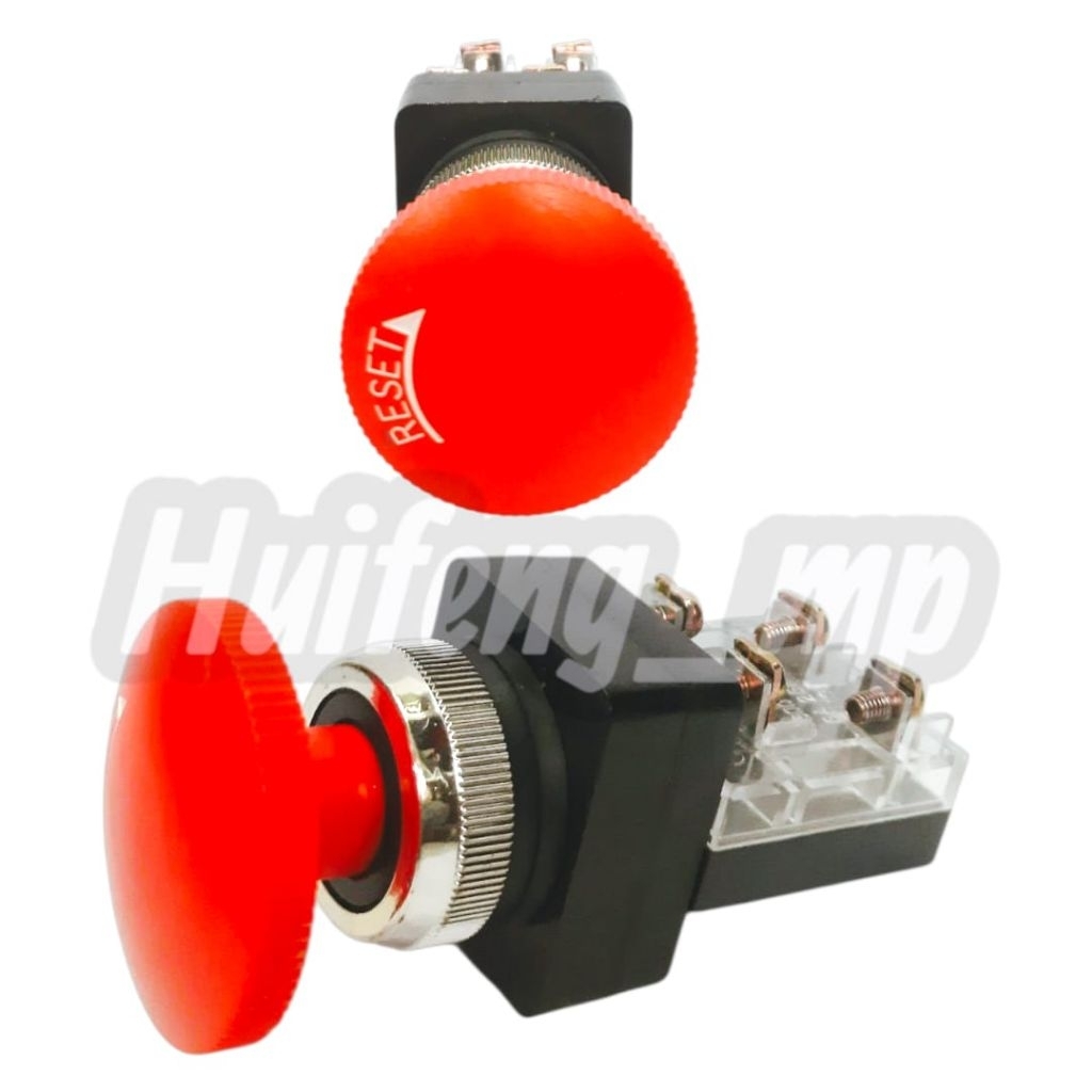 PUSH BUTTON TOMBOL RESET EMERGENCY / PUSH BUTTON ON OFF LOCK TAP