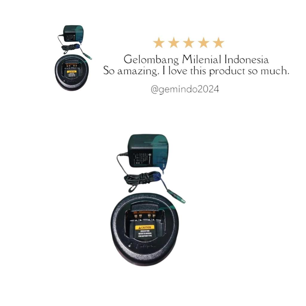 CHARGER HT MOTOROLA GP338 GP328 BEKAS