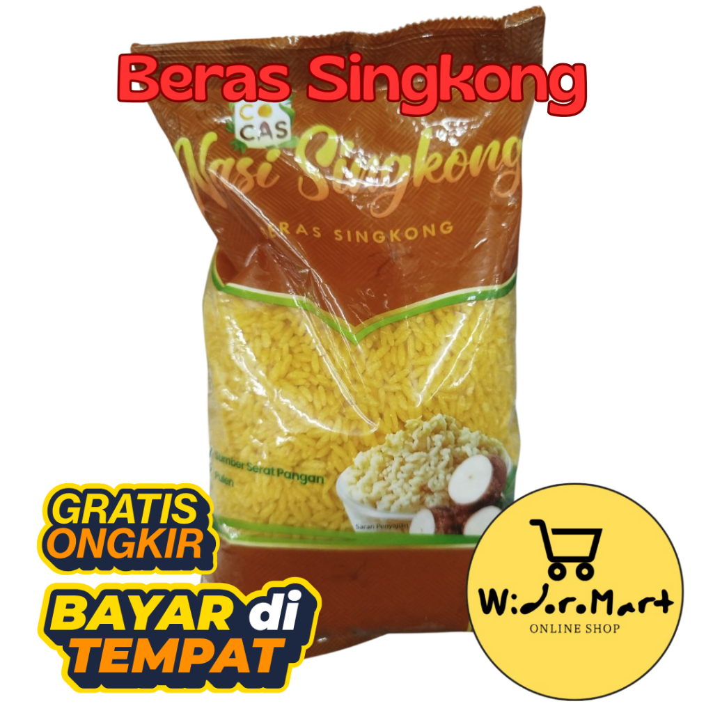 

SEGO SINGKONG NASI SINGKONG BERAS SINGKONG 500 Gram