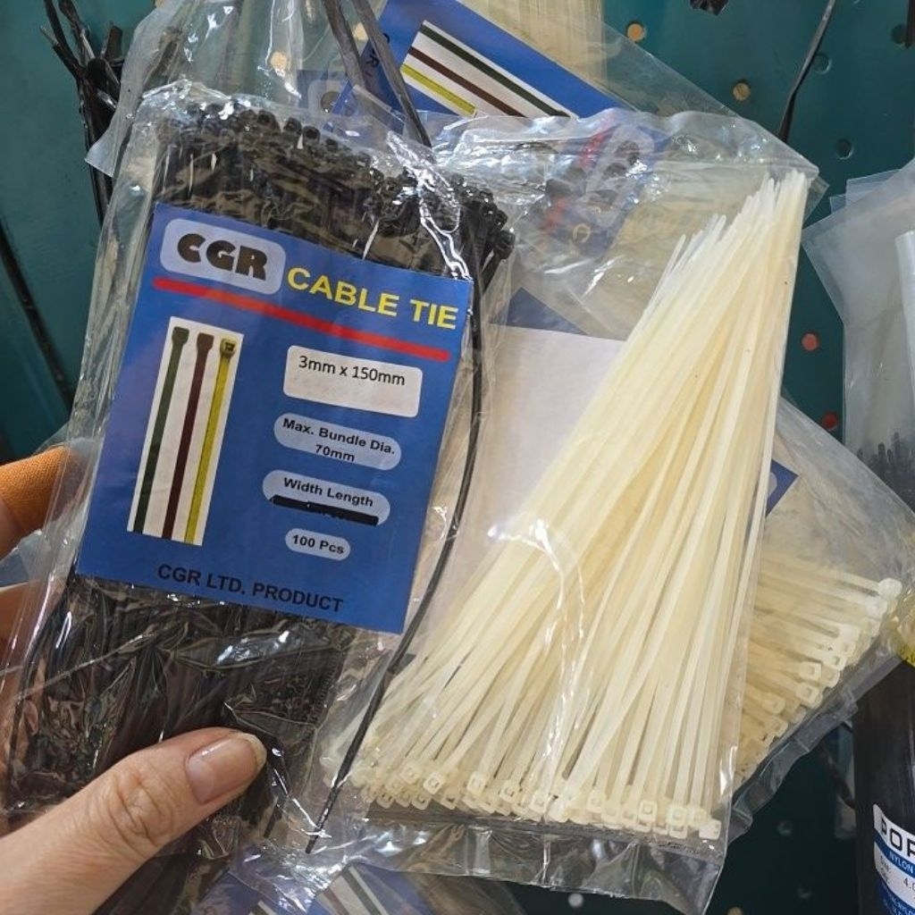

kabel tie / kabel ties 3x150mm ( 15cm) / tali pengikat plastik 15cm