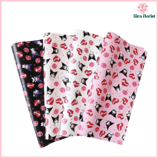 

Kertas kado Motif Pembungkus Kemasan Parcel Sampul Ecer Lembaran KB87