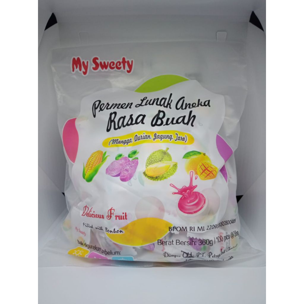 

permen lunak My sweety aneka buah