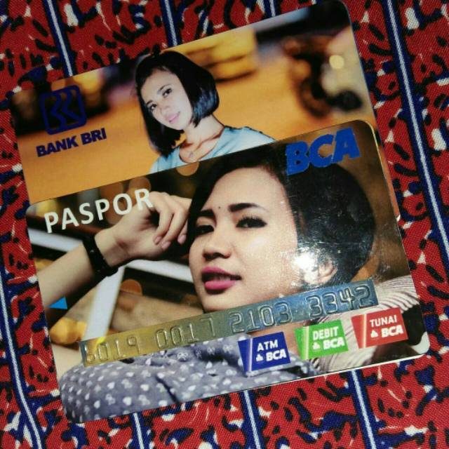 

Stiker ATM custom pake pic sendiri + nama