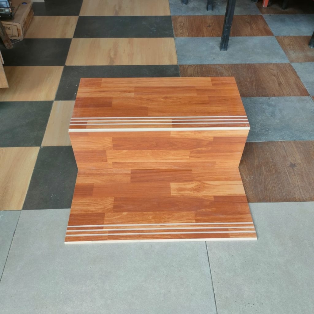 Granit tangga 30x60+20x60.Parquet Wood/Indogress