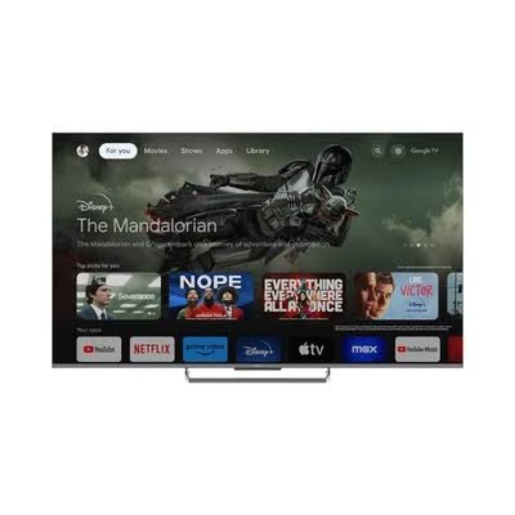TV 65 Inch AQT65S80EUX JAPAN 4K UHD Bezelless Google TV