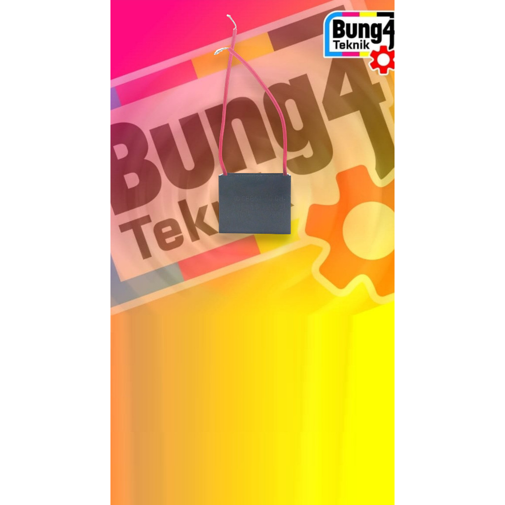 Kapasitor CBB61 5uF 630V Kabel MERAH