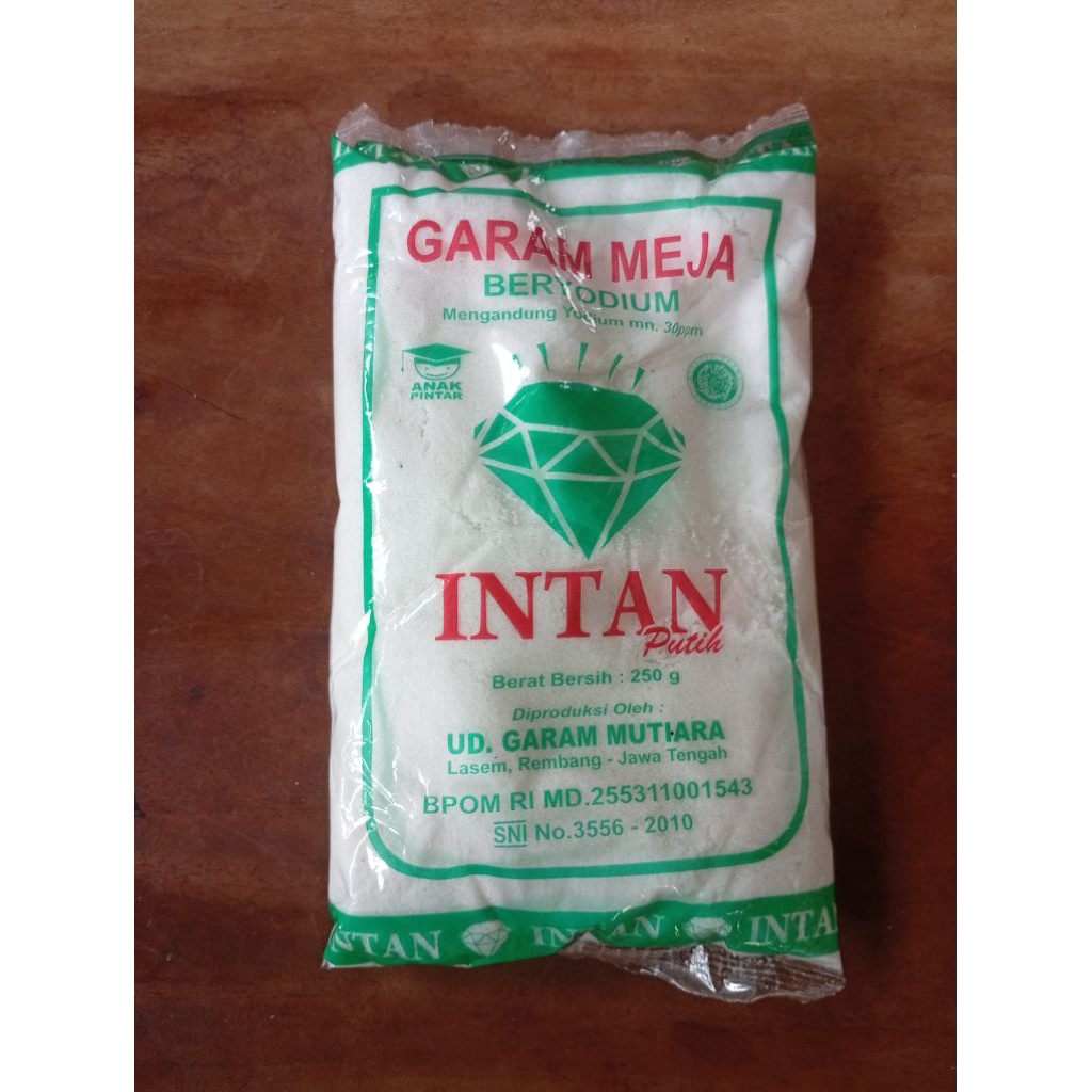 

GARAM HALUS CAP INTAN 250 GRAM / HIJAU