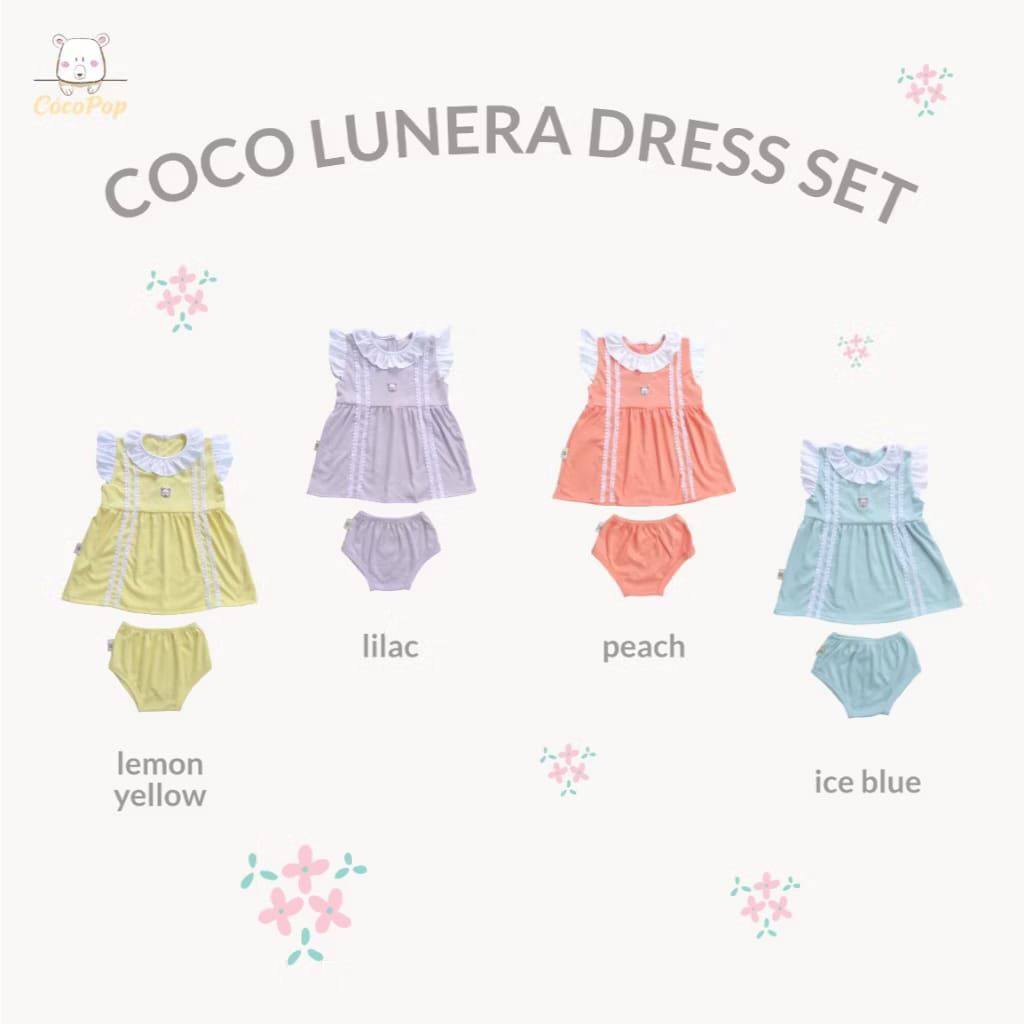 COCOPOP LUNERA DRESS SET