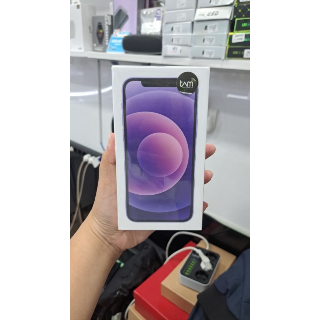IPhone 12 64GB Purple New Garansi IBOX