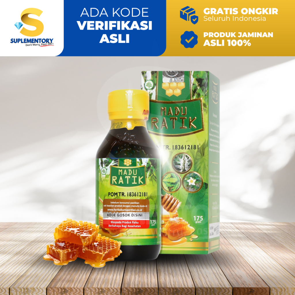 Madu Ratik Herbal Original Asli