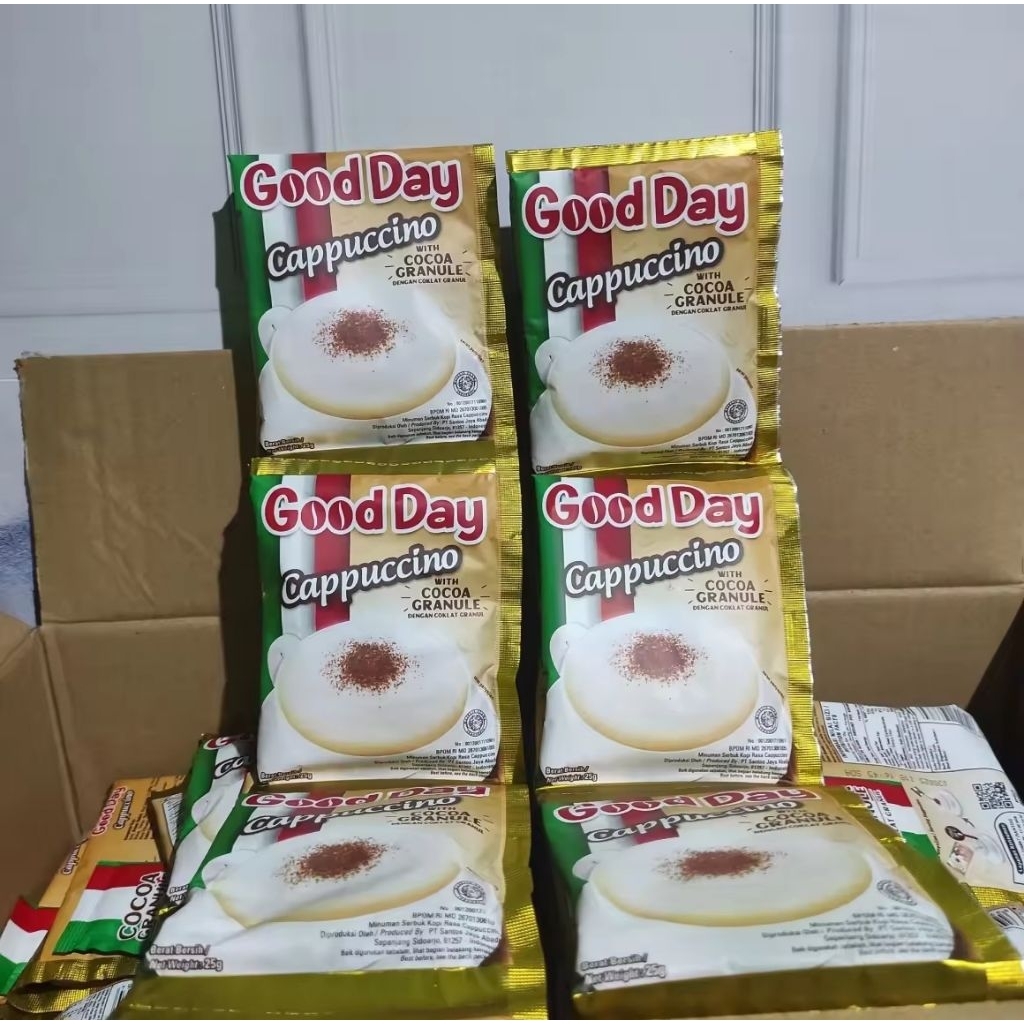 

KOPI GOOD DAY CAPPUCCINO 1 RENCENG