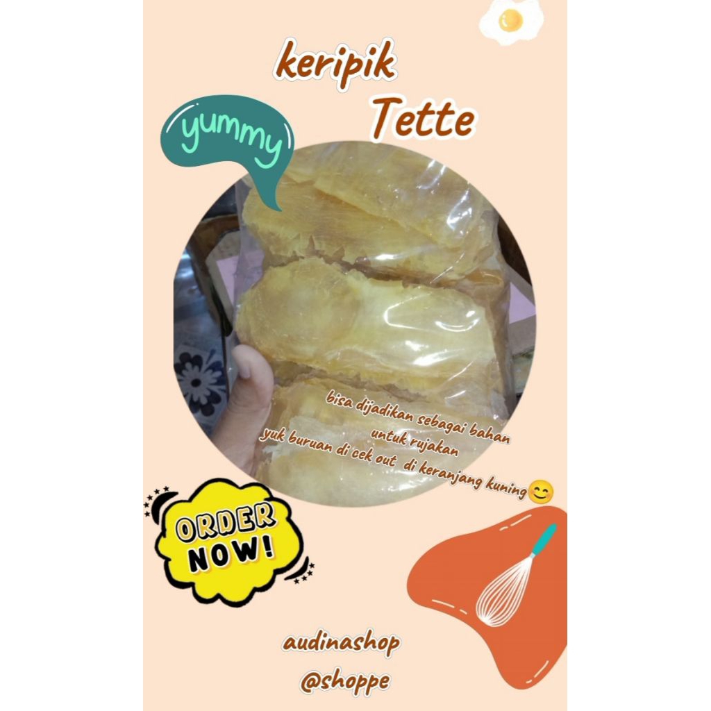 

keripik tette gurih