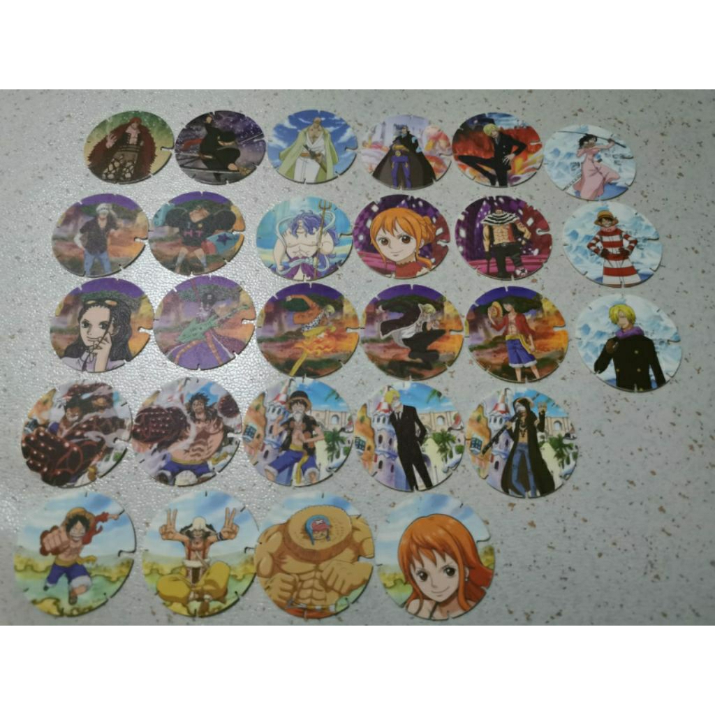 Tazos One Piece Chiki ball
