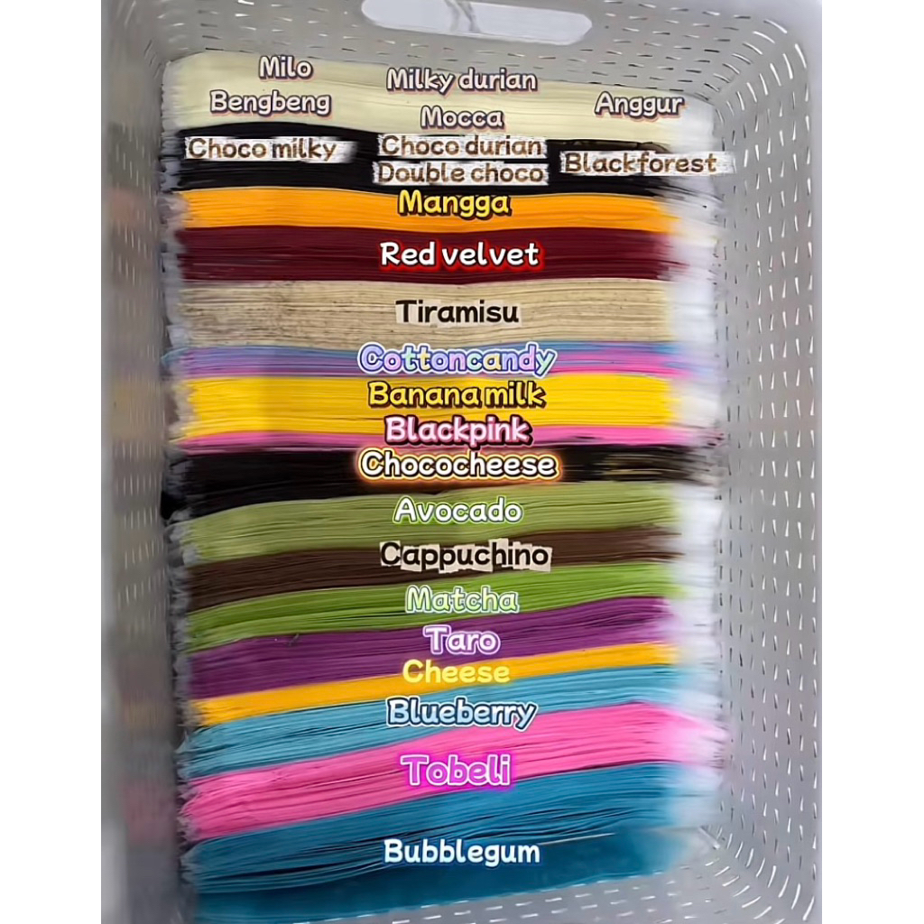 

GLAZE ES MAMBO 10pcs praktis dengan rasa rasa dan berbagai varian