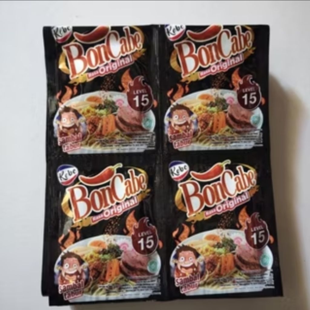

BonCabe sambal tabur level 15 cabe bubuk tabur