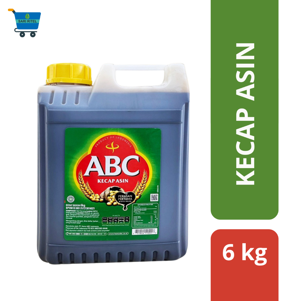 

ABC Kecap Asin Jerigen 6kg