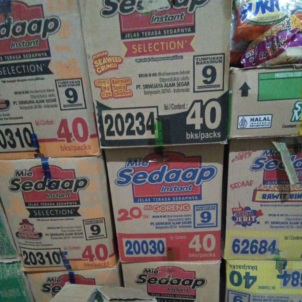 

Mi Sedaap 40bks /Dus