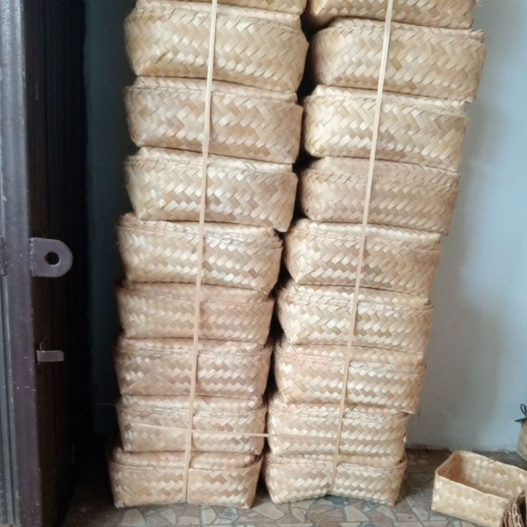 Besek Bambu 25x25 Besek Nasi Dll