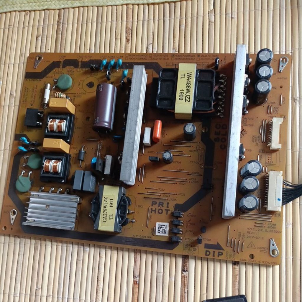 psu power suply tv led sharp 4t-c50ah1x 4T-C50AH1X original