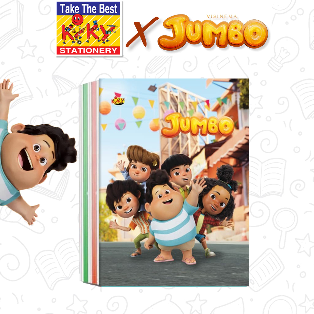 

KIKY X JUMBO Edisi Spesial Buku Tulis 32 Lembar - 1 Pak 10 Buku
