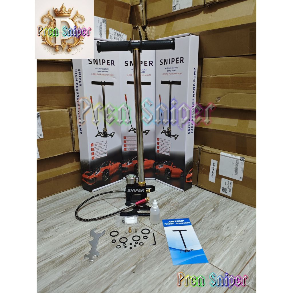 Pompa PCP Kaki Lipat  Butterfly, Pompa PCP 6000psi, Pompa PCP Tekanan 6000 psi Import
